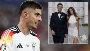 Kai Havertz hat seine Sophia geheiratet.