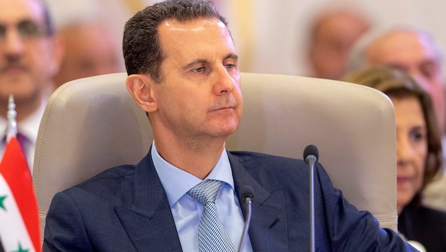 Bashar al-Assad survived the "Arab Spring" and the subsequent civil war in his country. (Bild: APA/AP)