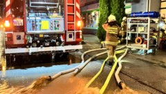 In Bischofshofen wurde in der Nacht auf Montag kräftig ausgepumpt