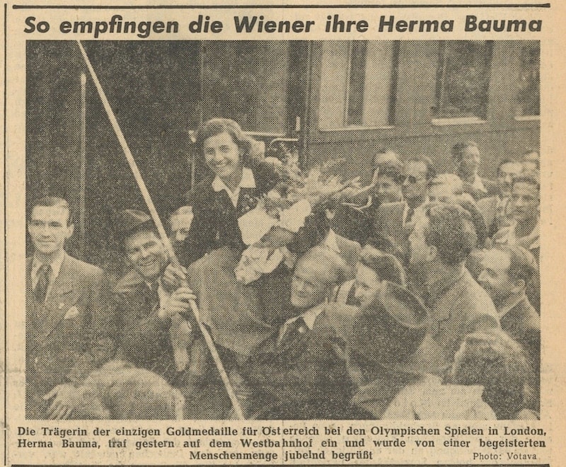 Wiener Kurier, 19. August 1948 (Bild: Olaf Brockmann)