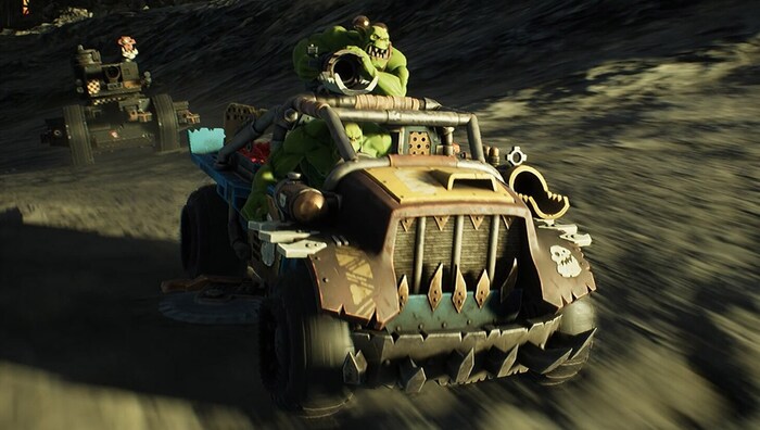 Screenshot aus „Warhammer 40.000: Speed Freeks“