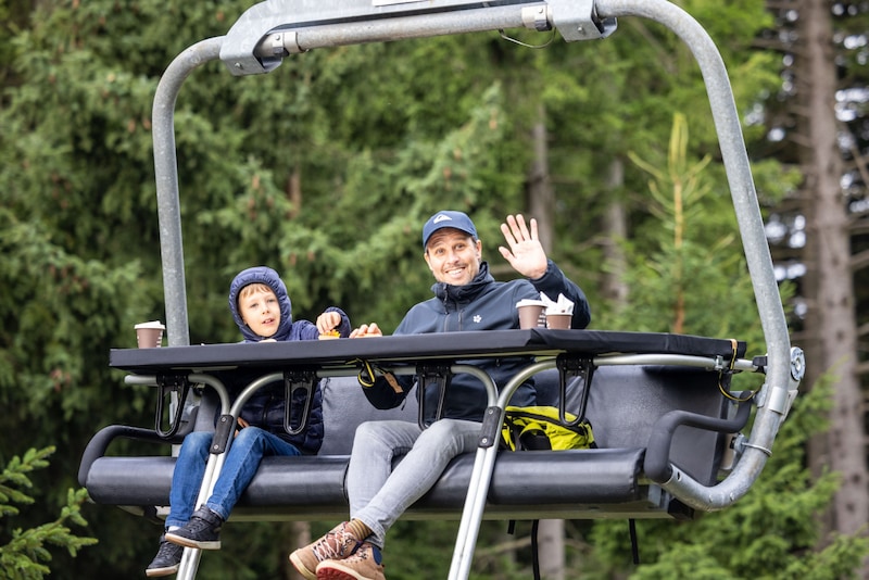 The campaign was also popular on Father's Day (Bild: Stefan Wallner)