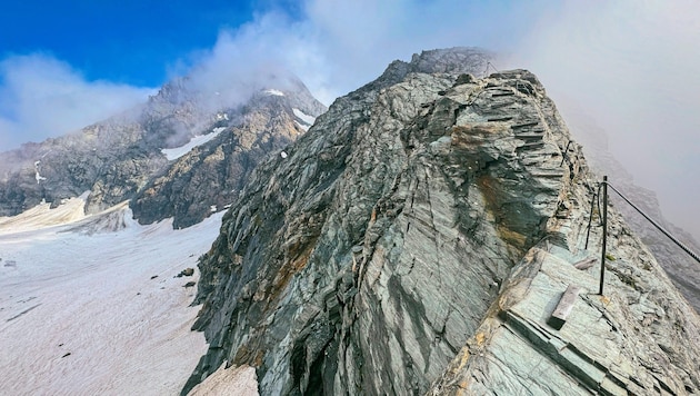Am Großglockner (Symbolbild) passierte der Alpinunfall. (Bild: Wallner Hannes)
