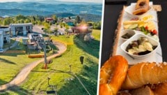 Die Füße baumeln lassen, die Aussicht genießen – und nebenbei noch gut frühstücken. In ...