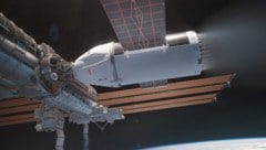 The spacecraft that will destroy the ISS in a few years' time is being built by Elon Musk's space company SpaceX - and has some special features. (Bild: SpaceX)