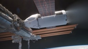Das Raumfahrzeug, das die ISS in einigen Jahren zerstören wird, entsteht bei Elon Musks Raumfahrtfirma SpaceX – und hat einige Besonderheiten. (Bild: SpaceX)