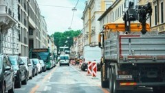 In der Elisabethstraße endete die Flucht des Bikers (Symbolbild).