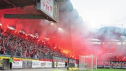 Die Fans des GAK sind nicht gut auf die Stadt Graz zu sprechen. (Bild: GEPA/GEPA pictures)