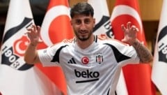 Can Keleş gehört nun zu den „Schwarzen Adlern“ von Beşiktaş (Bild: bjk.com.tr)