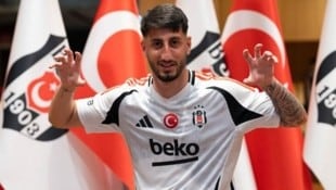 Can Keleş gehört nun zu den „Schwarzen Adlern“ von Beşiktaş (Bild: bjk.com.tr)