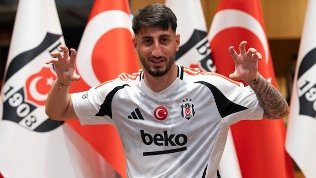 Can Keleş is now part of the "Black Eagles" of Beşiktaş (Bild: bjk.com.tr)