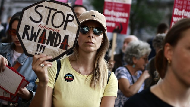 In Großbritannien konnte sich das Vorhaben nicht durchsetzen. (Bild: AFP/BENJAMIN CREMEL)