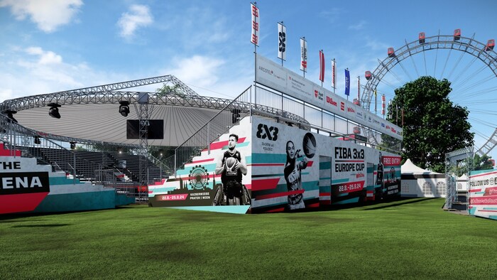 Die Arena auf der Wiener Kaiserwiese wird mehr als 70.000 Fans empfangen.