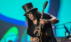 Saul Hudson aka Slash in seinem Element – auf der Sechssaitigen macht dem Amerikaner niemand ...