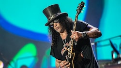 Saul Hudson aka Slash in seinem Element – auf der Sechssaitigen macht dem Amerikaner niemand ...