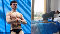 Turmspringer Tom Daley findet die Betten in Paris „sehr robust“. (Bild: GEPA/instagram.com/TomDaley)