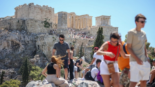 Akropolis in Griechenland (Bild: AFP)