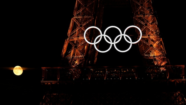 The Olympic opening ceremony takes place on Friday. (Bild: AP ( via APA) Austria Presse Agentur/ASSOCIATED PRESS)