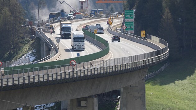 The Lueg Bridge at the end of its service life. (Bild: Birbaumer Christof)