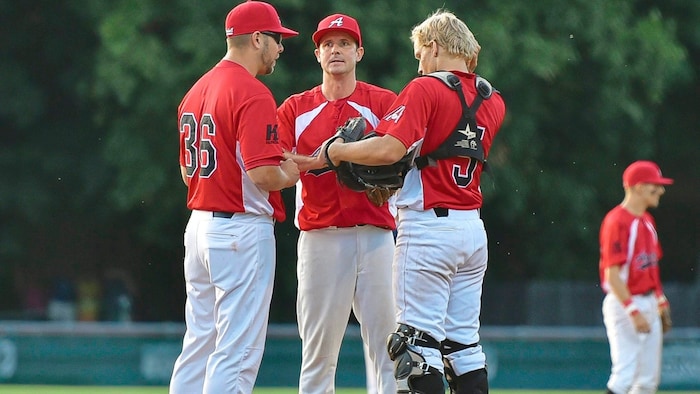 2015 as today: Tomsich's (center) opinion is in demand. Also with long-term team colleague ...