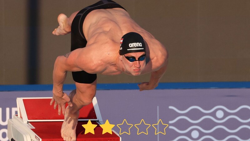 Schwimm-„Maschine“ Heiko Gigler hofft auf einen Sterntag. (Bild: GEPA Pictures)