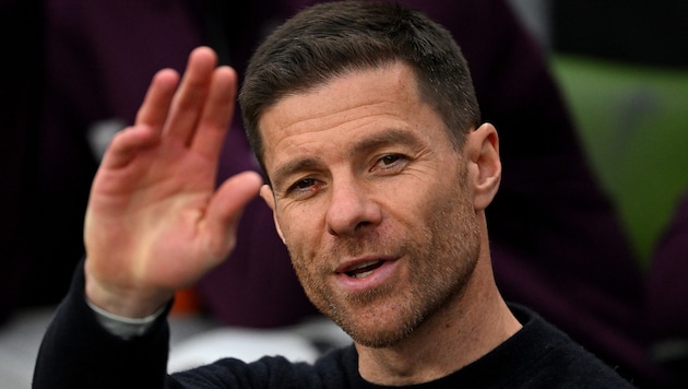 Leverkusen are preparing to say goodbye to Xabi Alonso. (Bild: AFP/APA/Glyn KIRK)