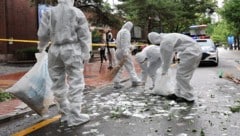 In Seoul war wieder Müll sammeln angesagt. (Bild: AFP/YONHAP)