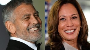 George Clooney unterstützt Kamala Harris im Rennen um die US-Präsidentschaft.