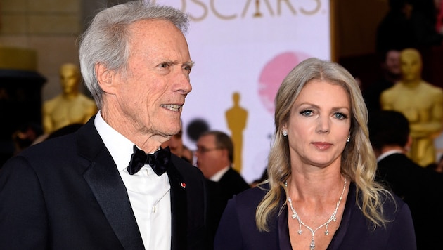 Clint Eastwood and Christina Sandera were a couple for ten years. (Bild: APA/GETTY IMAGES NORTH AMERICA)