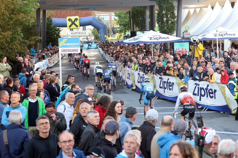 Party atmosphere in Wels (Bild: ANDREAS MARINGER)