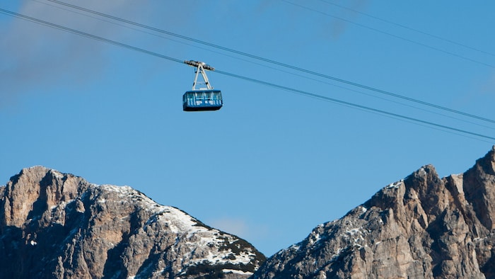 Schwerer Zwischenfall bei der Seilbahn auf die Tofana nahe Cortina.