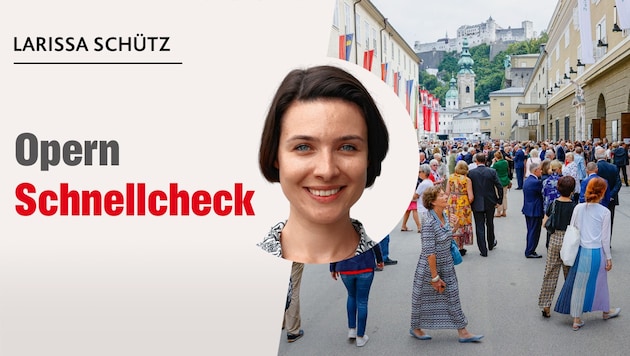 Well prepared for the premiere with Larissa Schütz's opera quick check (Bild: Krone KREATIV/Markus Tschepp)