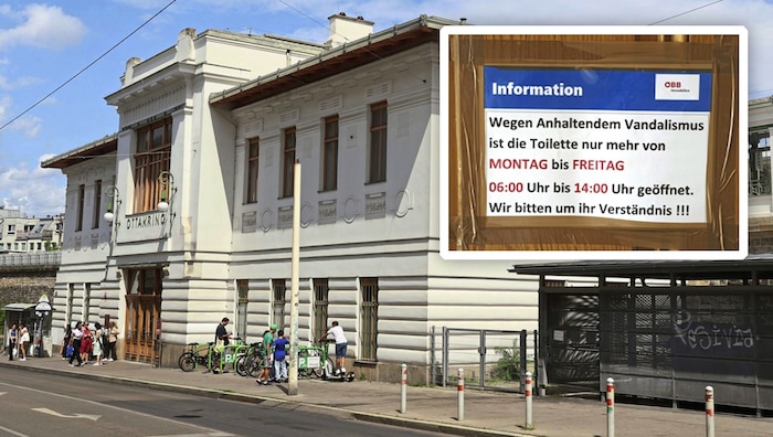 Bis auf Weiteres müssen die WC-Anlagen am Nachmittag leider geschlossen bleiben.