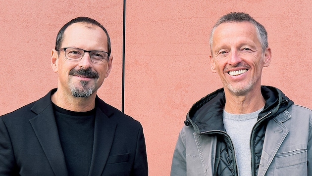 From left: Mario Frühauf and Georg Spatt, Managing Director and Program Director of kronehit (Bild: kronehit)