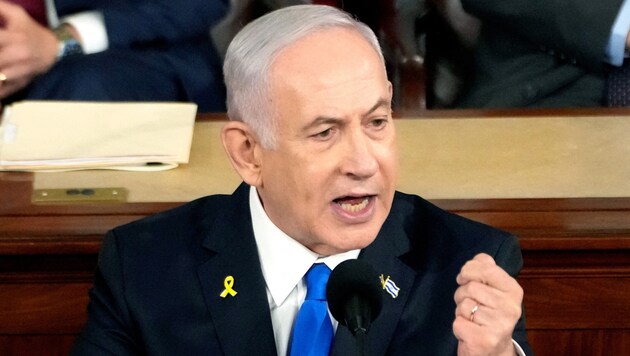 Israeli Prime Minister Benjamin Netanyahu (Bild: AFP/APA/Getty Images via AFP/GETTY IMAGES/Kent Nishimura)