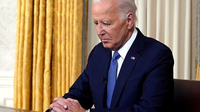 It was one of the most difficult speeches for Joe Biden.
