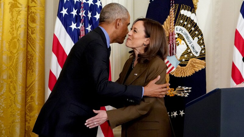 Following President Joe Biden's withdrawal from running again, Harris has already rallied the majority of her Democratic Party behind her. (Bild: AFP/AFP (Archivbild 2022))