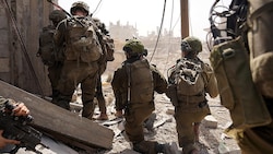 Israelische Soldaten im Gazastreifen (Bild: APA/AFP/Israeli Army)