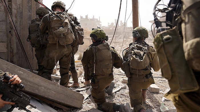 Israelische Soldaten im Gazastreifen