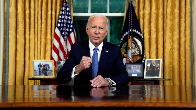 Joe Biden definitely does not want to be a "lame duck" in the remaining six months of his term of office, but wants to fulfill some campaign promises. (Bild: APA/AP)