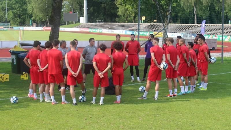 Für die Mannschaft ist die Salzburg-Partie ein Neustart. (Bild: Peter Weihs/Kronenzeitung)