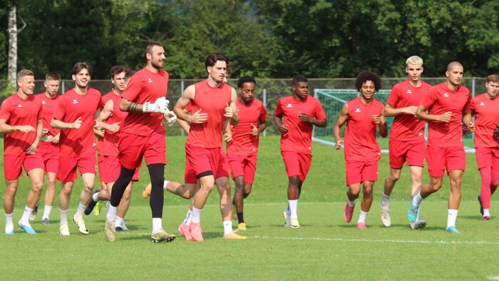 Die Mannschaft ist allerdings erst seit gut zwei Wochen im Training.
