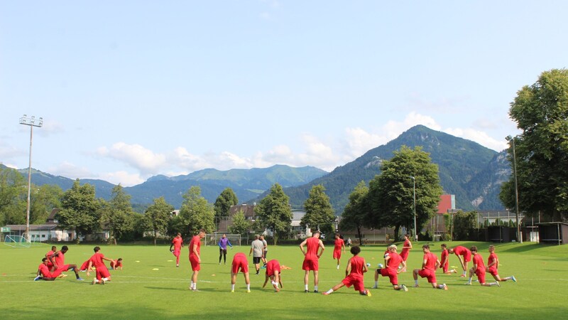 There is great anticipation in Dornbirn for the cup tie against Red Bull Salzburg. (Bild: Peter Weihs/Kronenzeitung)