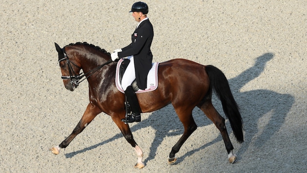 Christian Schumach's horse was judged not to be "fit to compete". (Bild: GEPA/GEPA pictures)