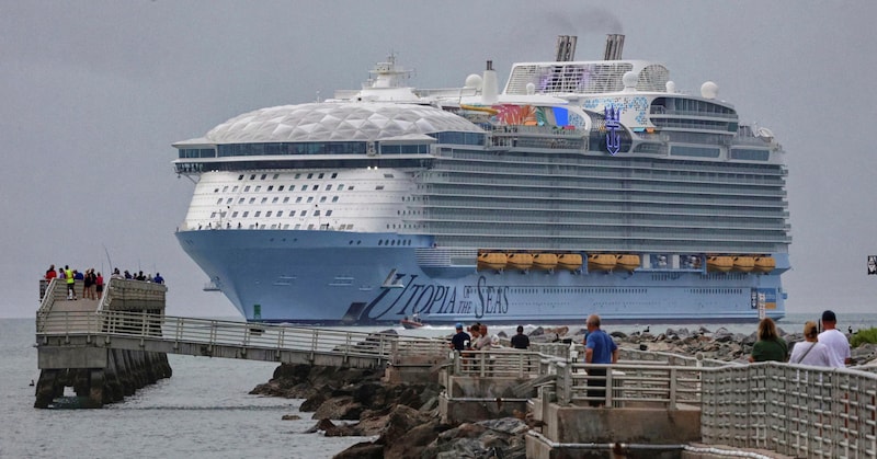 Cruise ships are regarded as absolute climate sinners. (symbolic image) (Bild: AP/Orlando Sentinel)