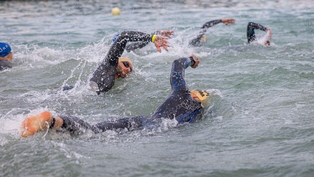 Kein Triathlon (Schwimmen, Laufen, Radfahren) in Graz. (Bild: GEPA/GEPA pictures)