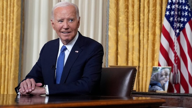 US-Präsident Joe Biden (Bild: AP/Evan Vucci)