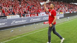 Gernot Messner feierte mit dem GAK 2023 den Zweitliga-Titel.