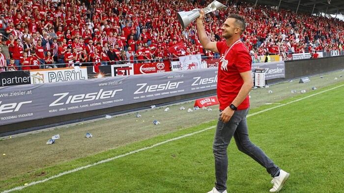 Gernot Messner was promoted to the Bundesliga with GAK.