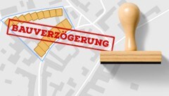 Formalfehler können passieren: Den Projektgegnern bringt ein Hoppala im Schriftverkehr weitere vier Wochen, um ihre Argumente zu optimieren. (Bild: Krone KREATIV/stock.adobe.com, openstreetmap.contributors)